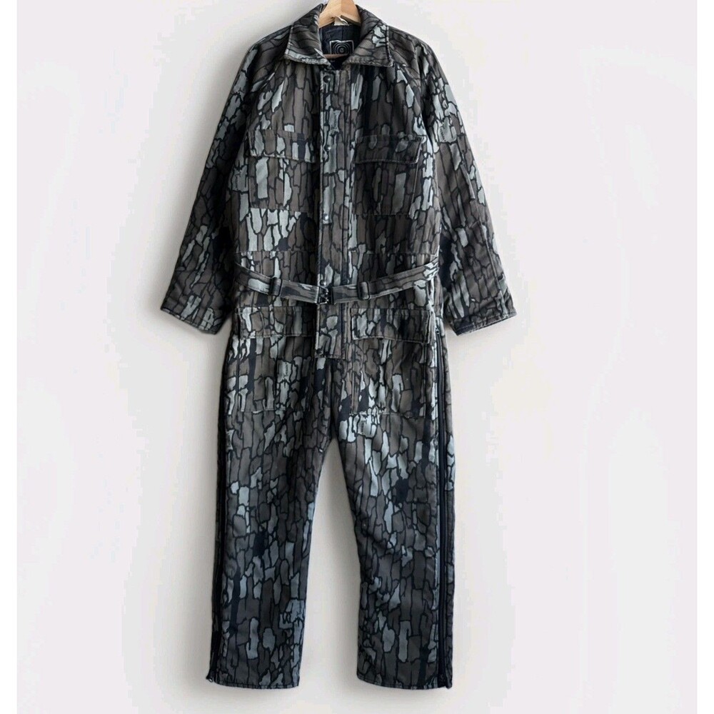Vintage 10x Insulated Coveralls Trebark Hunting Men's Size Medium Regular USA